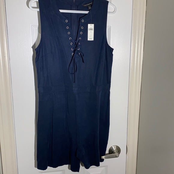 Navy blue banana republic romper - Picture 1 of 5